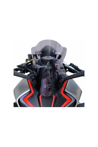 GP Kompozit CF Moto 450 SR 2023-2024 Uyumlu Ön Cam Siyah 39 cm