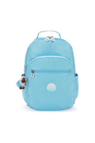 Kipling Seoul College Extra Okul Çantası Sea Blue Met Kı351452d Sea Blue Met