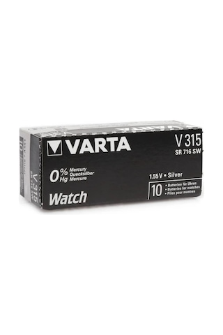 Renata 315 Sr716sw 1. 55v Alkalin Saat Pili 10 Adet