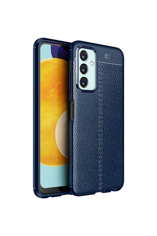 Samsung Uyumlu Galaxy M23 Kılıf Zore Niss Silikon Kapak Lacivert