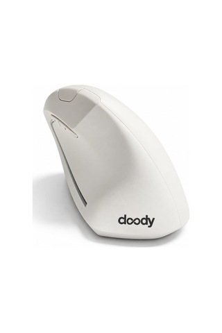 Pilli Dikey Ergonomik Kablosuz Mouse Fare Wireless 2000 Dpı 6 Beyaz Genel