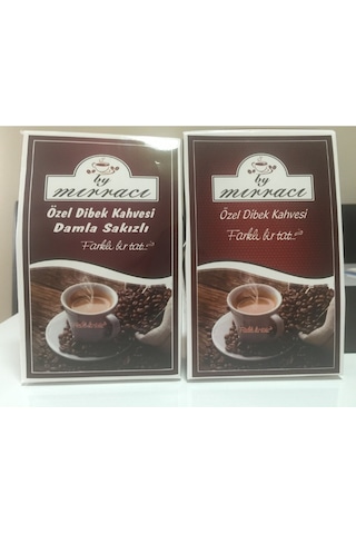 By Mırracı Özel Dibek Kahvesi 250 G + Damla Sakızlı Dibek Kahve 250 G