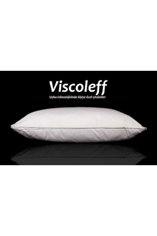 1 Tarafı Yün 1 Tarafı Pamuk Konforu-Viscoleff Cool Yastık