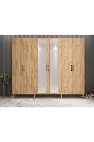 Açelya Portmanto Vestiyer Çam 270 cmM6