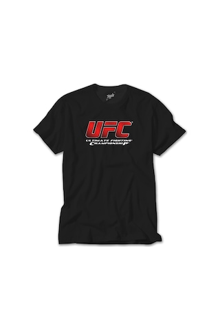 Ufc Ultimate Fighting Championship Siyah Tişört Siyah