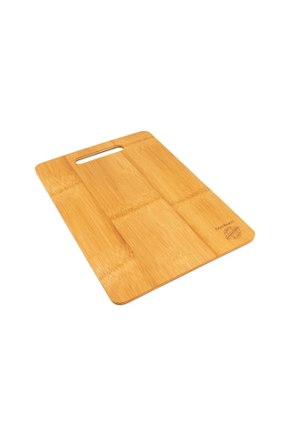 Bambum Plank Küçük Kesme Ve Steak Tahtası Açık Renk Ahşap