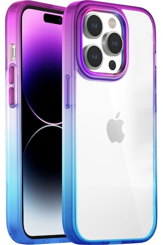Buff Apple Uyumlu iPhone 14 Pro Max Air Bumper Rainbow Kilif 560957168
