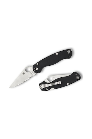 Spyderco Para Military 2 Black G-10 Spyderedge Çakı Siyah