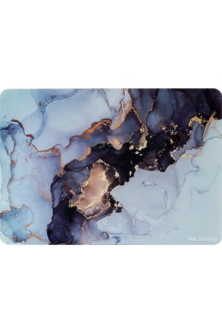 Huawei Matebook D14 Kılıf Uyumlu 2019-2020-2021-2022 Yılı İle Uyumlu Kılıf Marble14nl Gri