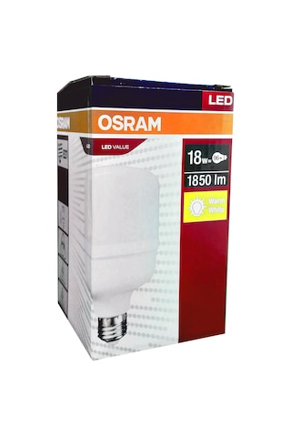 Osram 18W 96W Büyük Led Ampul Sarı 3000K Ürün Boyu 13.8 Cm