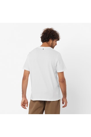 Salomon Sal Logo Perf Ss Tee M Whıte// T-shırt Lc2245500 001