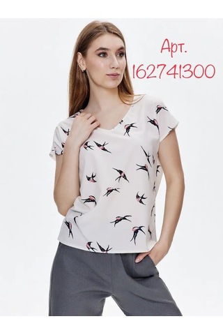 Nıka & Collectıon Ceket Altı Giyilebilen Kısa Kollu Bluz 74124990