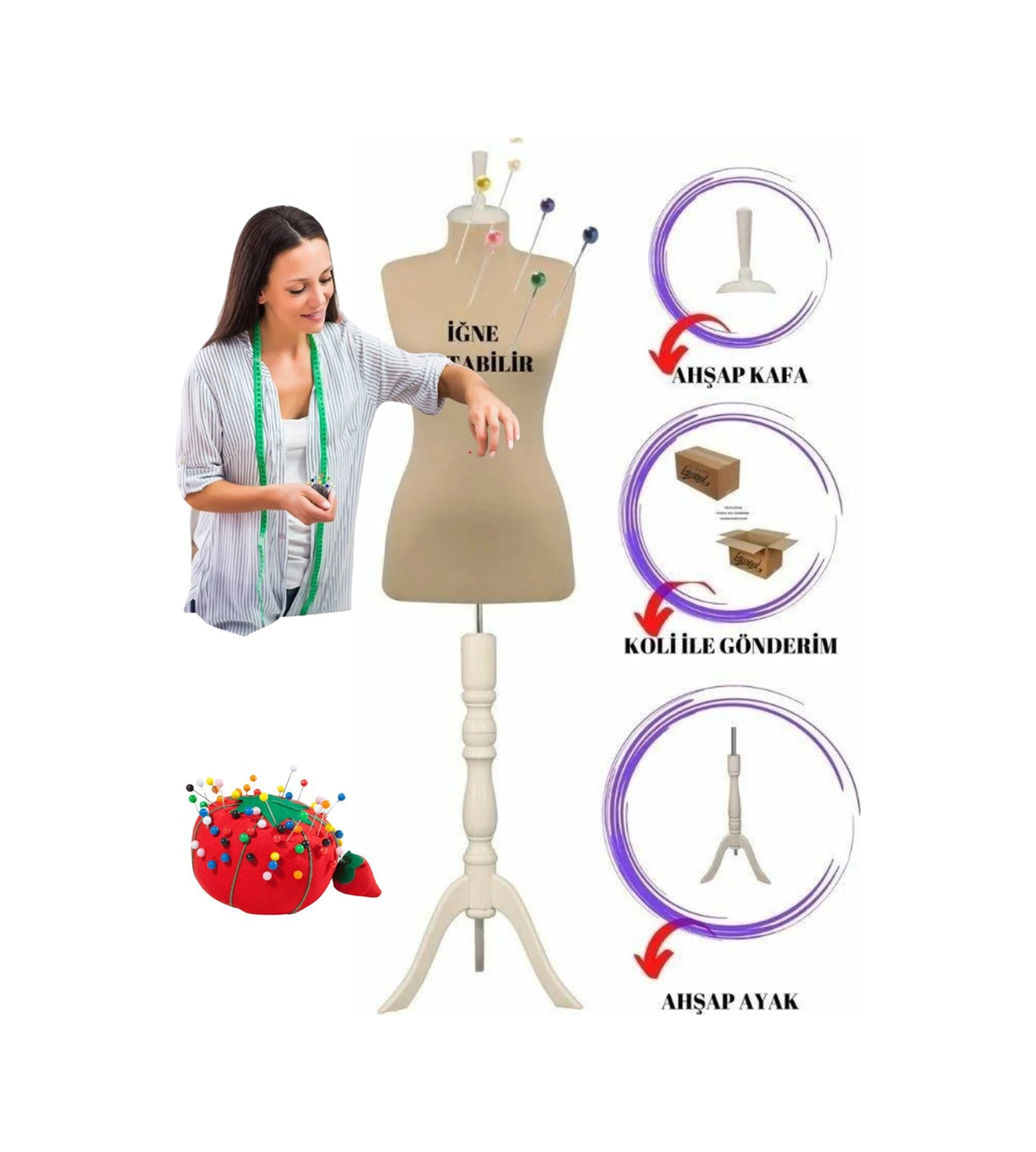 38 Beden Süngerli Terzi Mankeni Prova Mankeni- Farkı Keşfet 9746