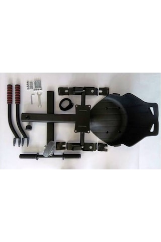 Hoverkart Elektrikli Kaykay Koltuk Smart Scooter Aparat Siyah Işıkşız Teker