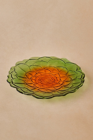 Karaca Sukulent Pasta Tabağı 21 Cm Turuncu