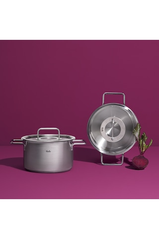 Fissler Pure Collection 9 Parça Metal Kapak Çelik Tencere Seti