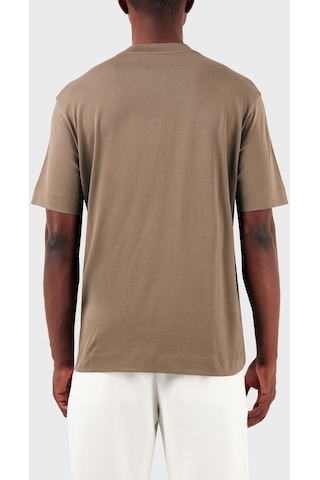 Emporio Armani Erkek T Shirt 3d1th3 1jocz 04b4 Kahve Kahverengi