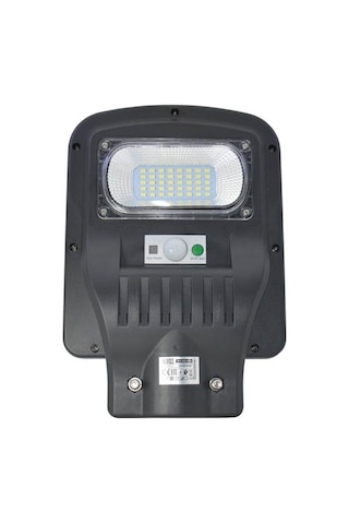 Horoz 50w Siyah Led Solar Güneş Enerjili Lamba Sokak Armatür Beyaz Işık