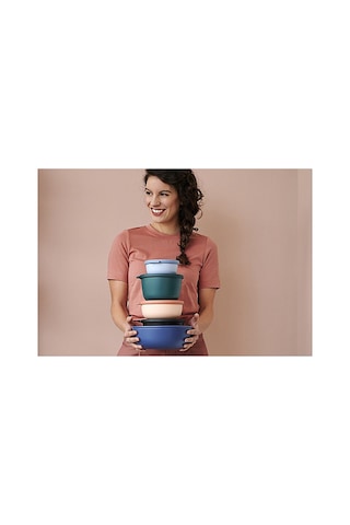 Mepal - Multi Bowl Cirqula Round - Kapaklı Saklama Kabı - Buzdolabı İçin Hava Geçirmez Saklama Kutusu Ve Mikrodalga Fırın Kabı Olarak Uygundur - 3000 Ml - Nordic Sku: Smgstk0940e50489 Açık