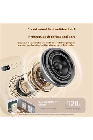 Jialan Öğretmenler İçin Kablolu Mikrofonlu Bluetooth Ses