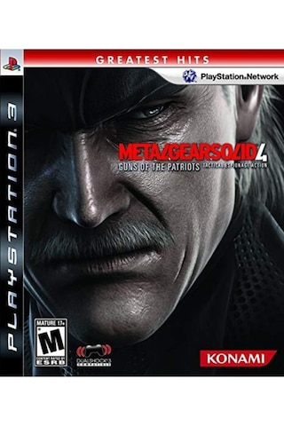 Ps3 Metal Gear Solıd 4 -  Oyun -  Jelatin