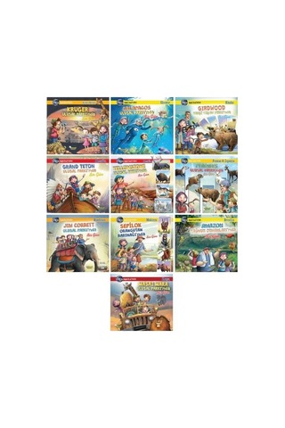 Ulusal Parklar Dizisi - 10 Kitap Takım - Manpreet Kaur Aden - Selimer