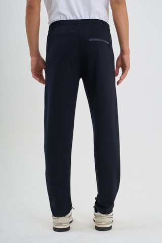 Shooter Sportswear Erkek Antrasit Eşofman Altı Fermuarlı Üç Cep Rahat Kalıp Klasik Paça Lacivert