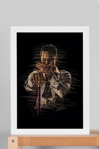 Joker Portre Çerçeveli Tablo - Estetik Poster