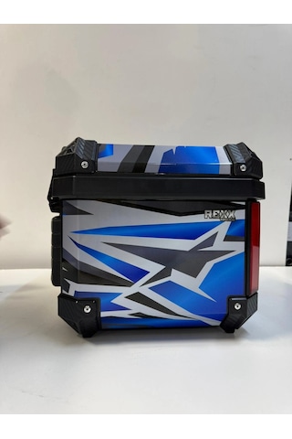 Rexx 45 Litre Abs Motosiklet Arka Çanta - 11-renkli Tek Renk