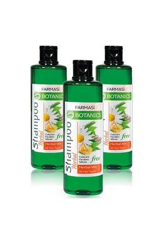 Farmasi Botanics Herbal Mix Şampuan 3 x 500 ML Farmasi Botanics Herbal Mix Şampuan 3 x 500 ML