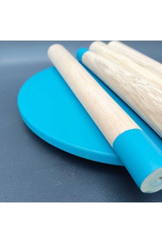 Na Neşeli Ahşap Ahşap Çocuk Taburesi. Çocuk Sandalyesi. Çalışma Masası .renkli Çocuk Odası Sehpa Çiçeklik Ev Dekoru Açık Mavi