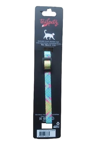 Tailpetz Cat Color Easy & Safety Lock Mırror Ayarlanır Kedi Boyun Tasması