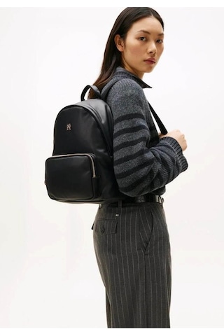 Popette Soft Dome Backpack-11235 Black