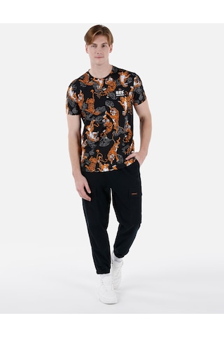 Colin's Colins Siyah Erkek Tshirt K.Kol Cl1062668 Q1.V2 Blk Siyah