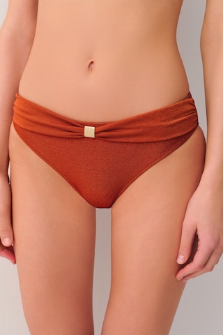 Suwen Jenny Aksesuarlı Bikini Alt Sb2547513871387 Parlak Tarçın