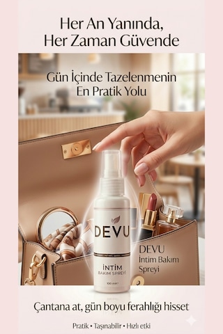 Devu İntim Kolajenli Bakım Spreyi 100 ML
