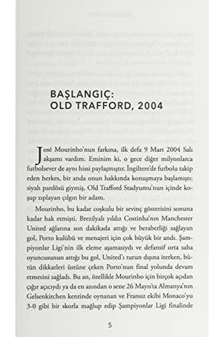 Jose Mourinho-kazanmanın Anatomisi