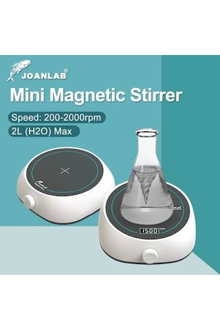 Manyetik Karıştırıcı.dijital-joanlab-ms5s Model 200... 2000 Rpm / 2 L H2o