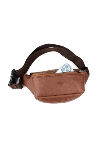 Erkek Taba Renk Çok Cepli Omuz Ve Bel Çantası