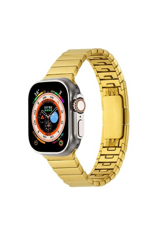 Watch 44mm Uyumlu Krd-82 Metal Zore Kordon-gümüş