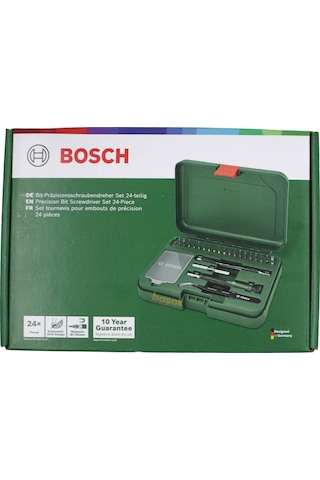 Bosch 24'lü Hassas Tornavida Seti Mikro Bits Uçlu Elektronik Tamir Takımı 1600a039ht