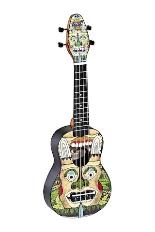 Ortega K2-Tm Keiki Sopranino Ukulele Set Totem