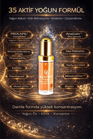 Dr. Sammy's Quarine Onarıcı Premium Saç Serumu 30 ML