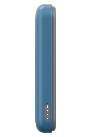 Energea X Bazic Gopower Snap 5k 3in1 5.000 Mah 20w Pd Kablolu Ve 15w Kablosuz Hızlı Şarj Magsafe Powerbank - Mavi Mavi
