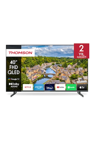 Thomson TV 40FQG3S15K 40" 101 CM Full HD QLED Smart Google TV