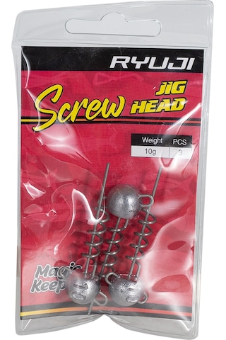 Ryuji Screw Jighead 15gr 3'lü Paket 15