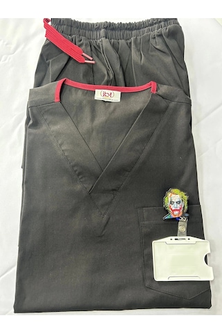 Doktor Hemşire Scrubs Üniforma Ligralı