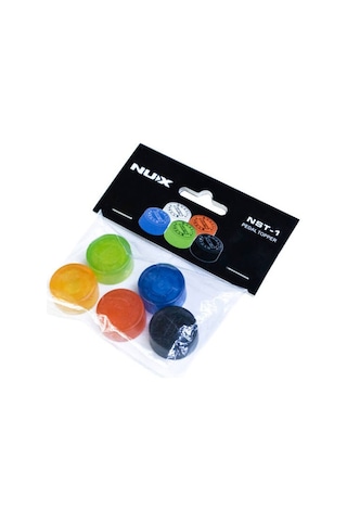 Nux Nst-1 Pedal Düğme Şapkası Aksesuar - Footswitch Topper Renkli Dayanıklı Plastik Yapı, Sahne Kullanımında Kolay Erişim, Buton Koruyucu Ve Estetik Görünüm Uyum: Tüm Standart Pedal Switchleri