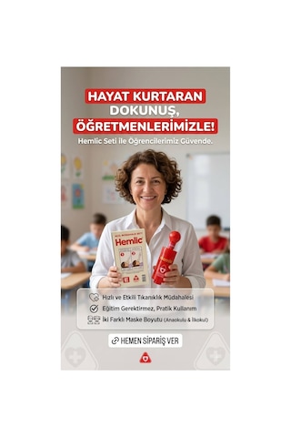 Heimlich Kiti Hemlic Pompasi Hemlik Pompasi 2si Bir Arada