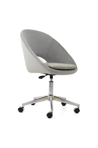 Just Home Olivya Çalışma Sandalyesi - Gri Gri